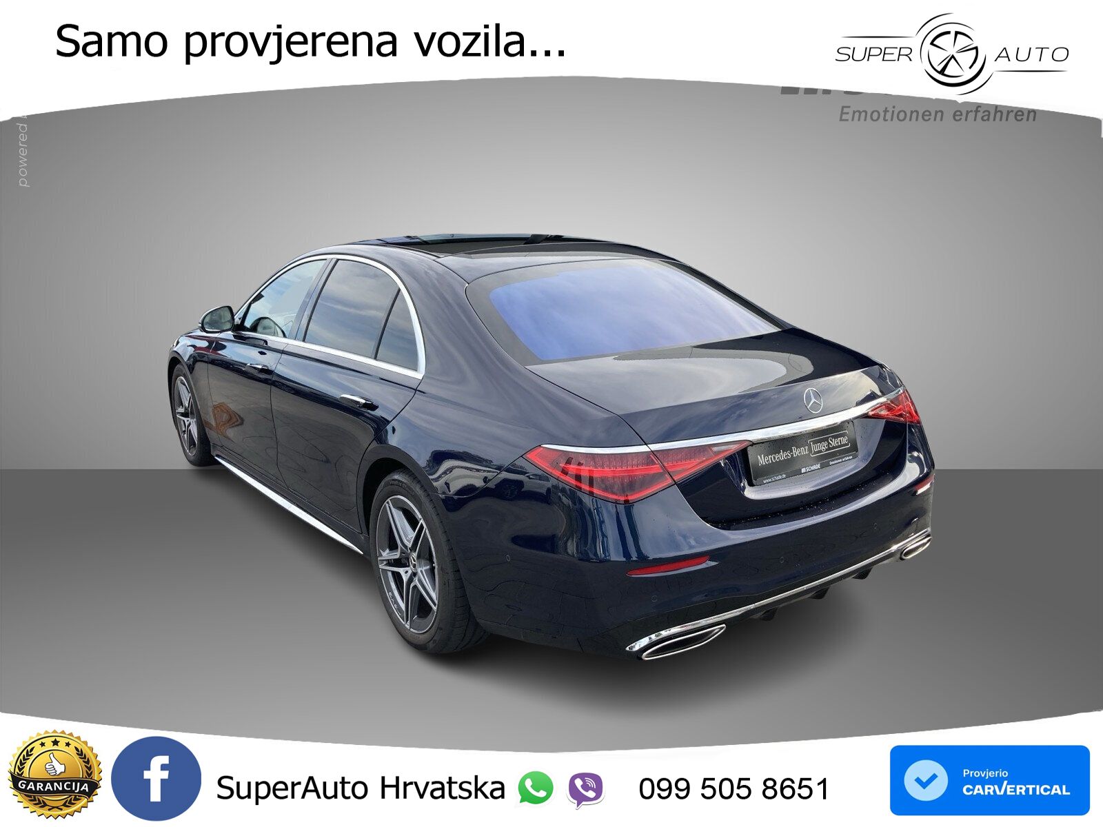 Mercedes S 500 (449 KS) EQ Boost 4MATIC 9G-TRONIC Manufaktur ACC+HEAD+4xGR SJED+360+PANO