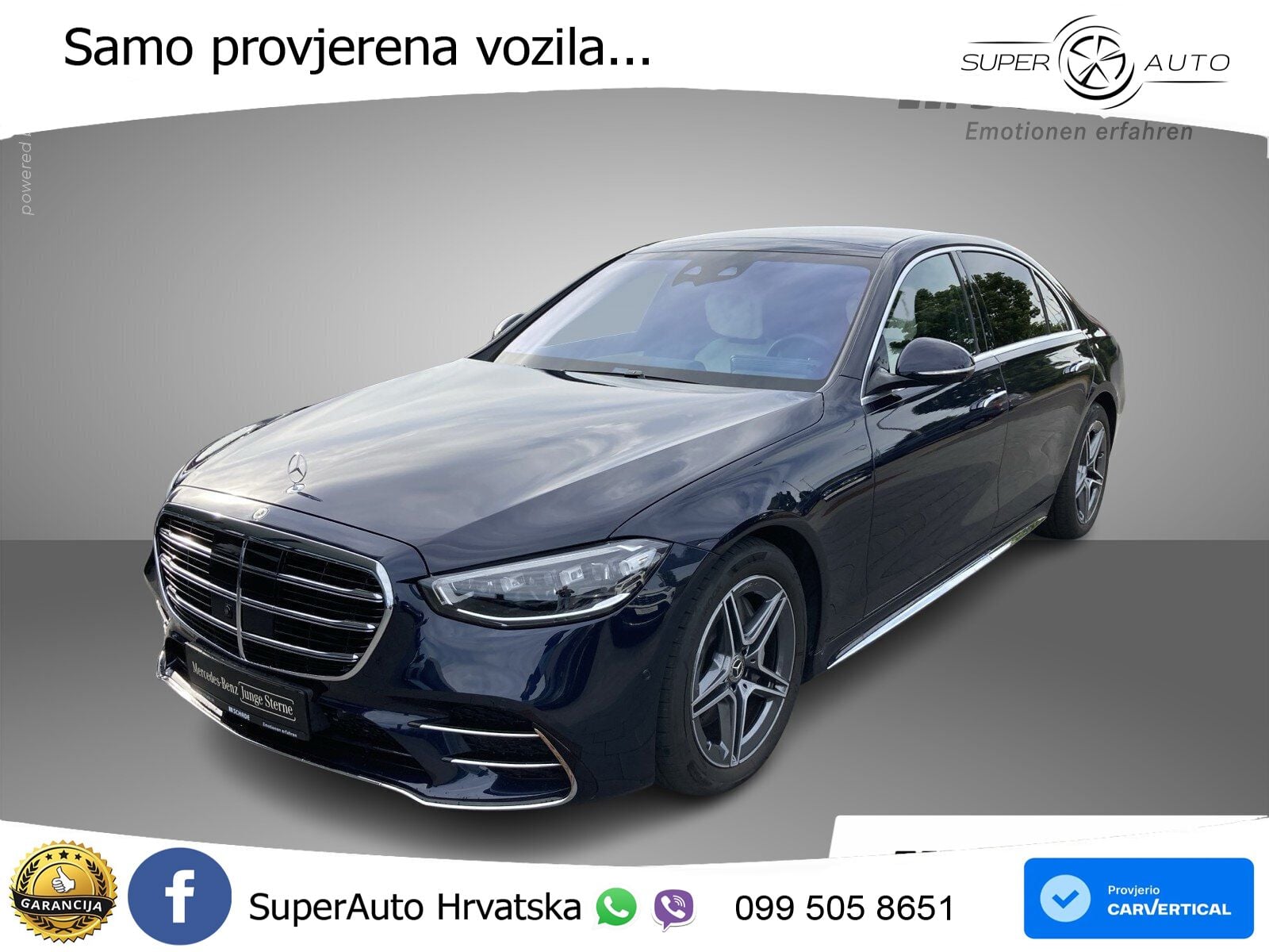 Mercedes S 500 (449 KS) EQ Boost 4MATIC 9G-TRONIC Manufaktur ACC+HEAD+4xGR SJED+360+PANO