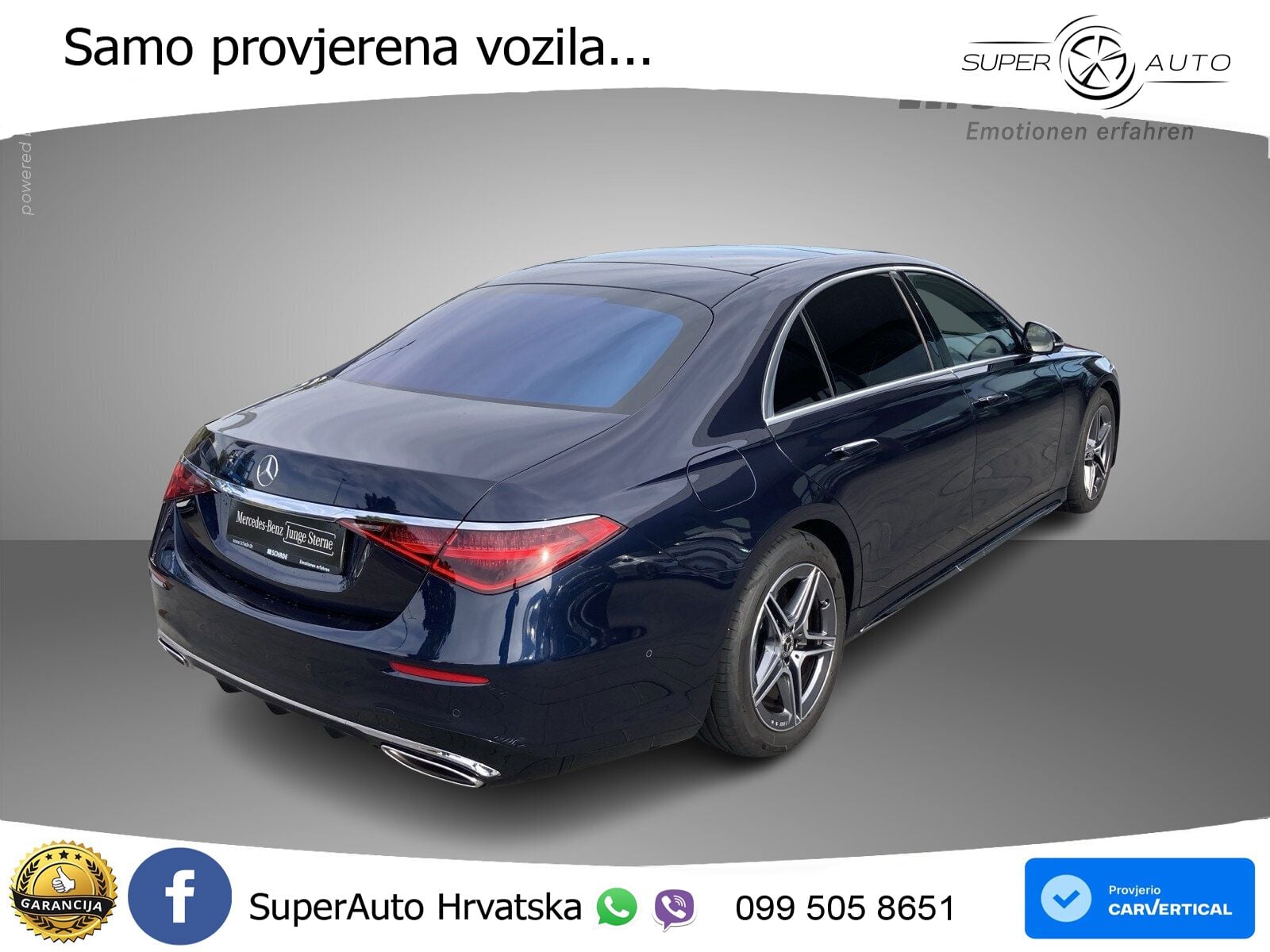 Mercedes S 500 (449 KS) EQ Boost 4MATIC 9G-TRONIC Manufaktur ACC+HEAD+4xGR SJED+360+PANO