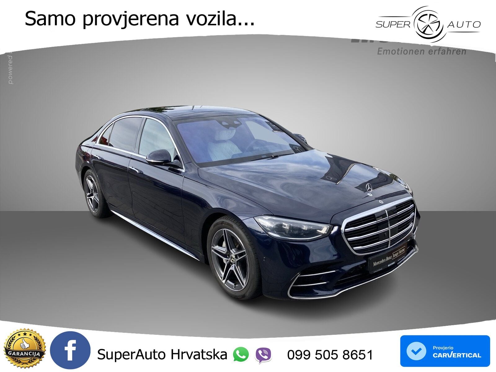 Mercedes S 500 (449 KS) EQ Boost 4MATIC 9G-TRONIC Manufaktur ACC+HEAD+4xGR SJED+360+PANO