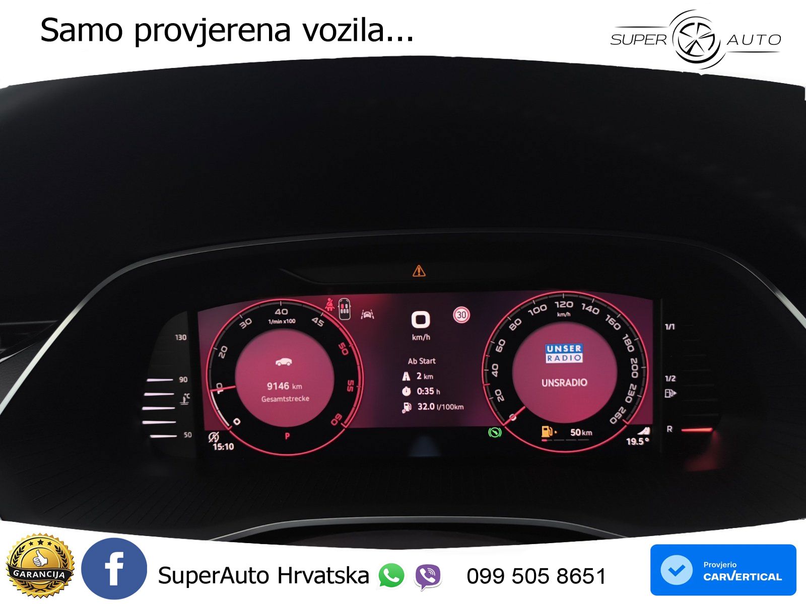 Škoda Octavia Combi 2.0 TDI (150 KS) DSG SportLine
