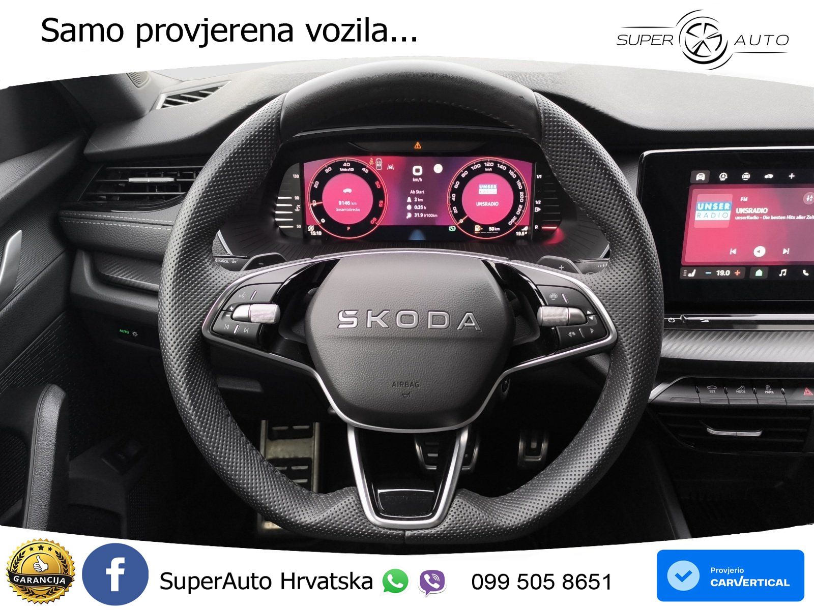 Škoda Octavia Combi 2.0 TDI (150 KS) DSG SportLine