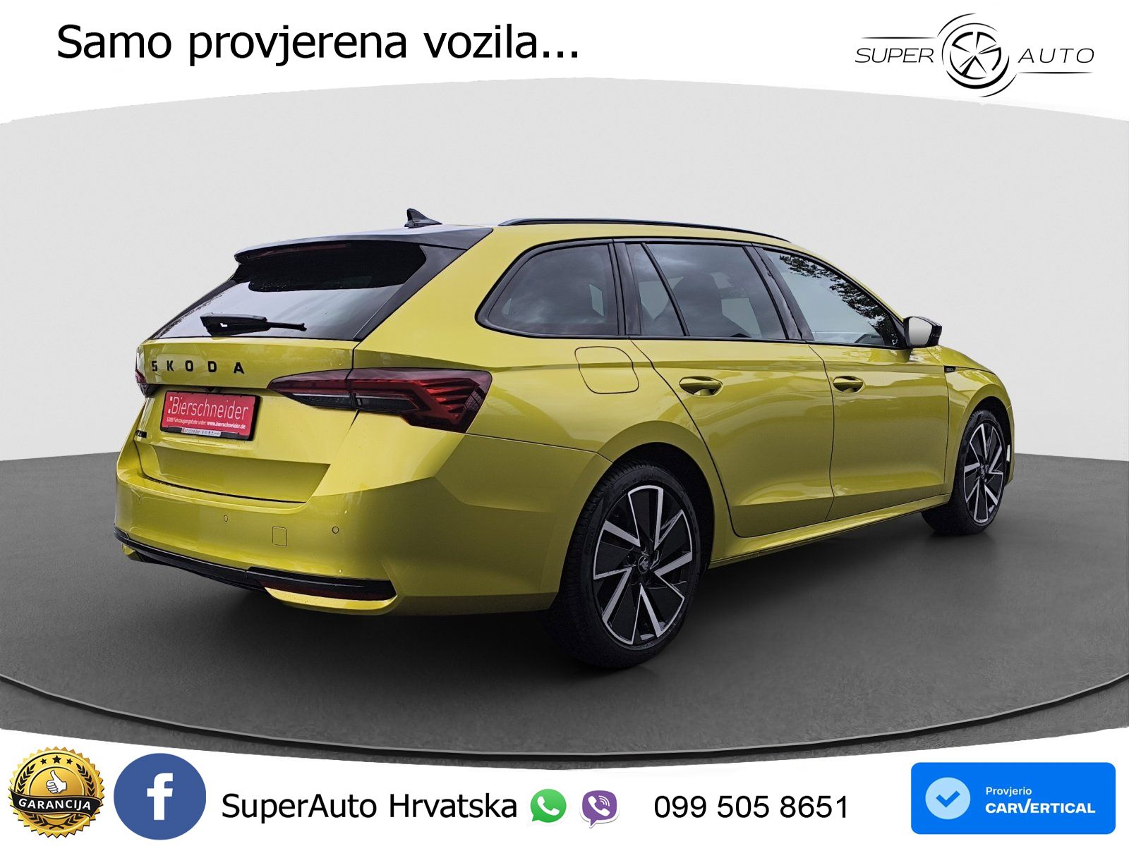 Škoda Octavia Combi 2.0 TDI (150 KS) DSG SportLine