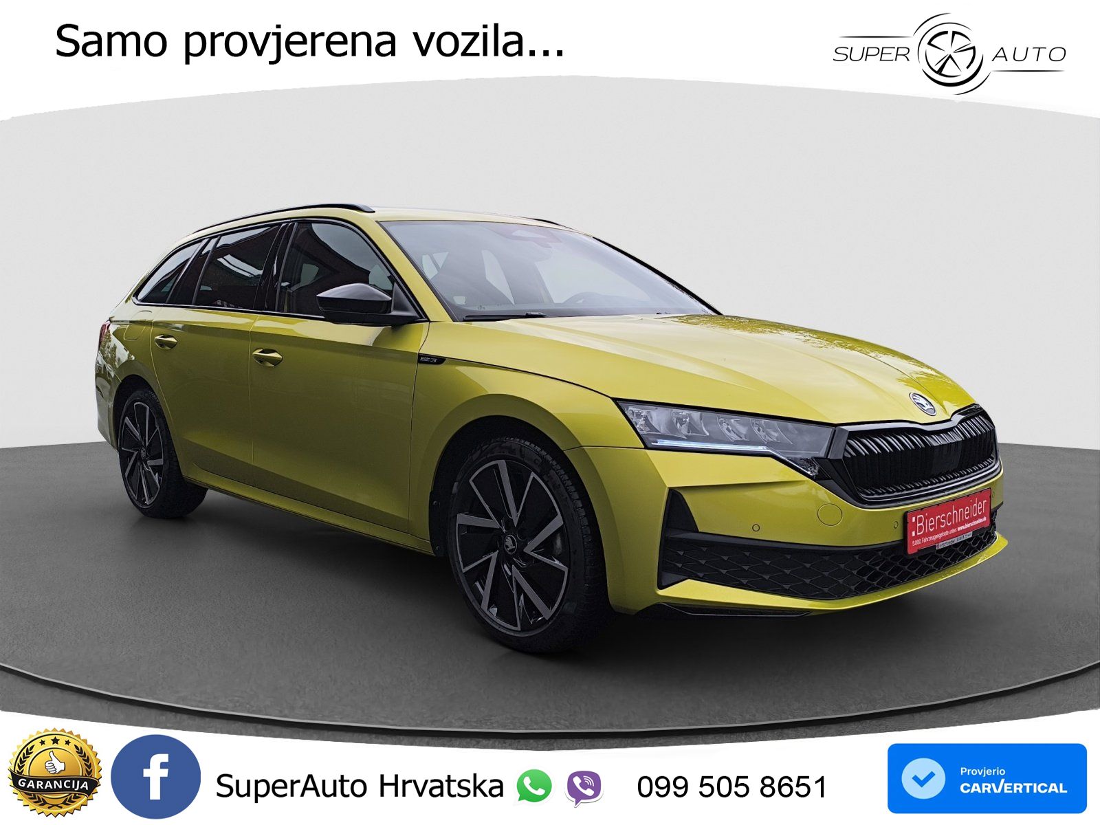 Škoda Octavia Combi 2.0 TDI (150 KS) DSG SportLine