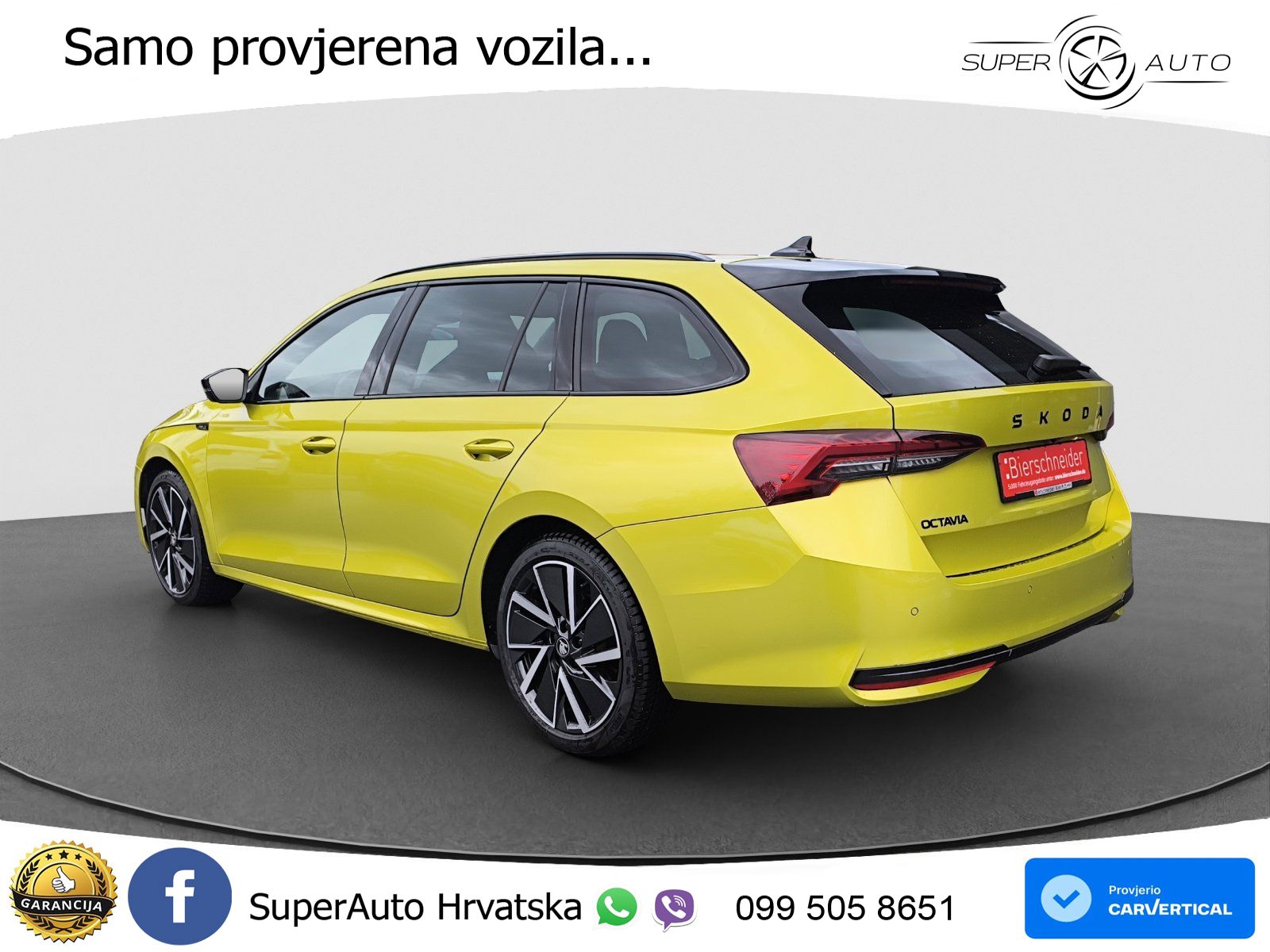 Škoda Octavia Combi 2.0 TDI (150 KS) DSG SportLine