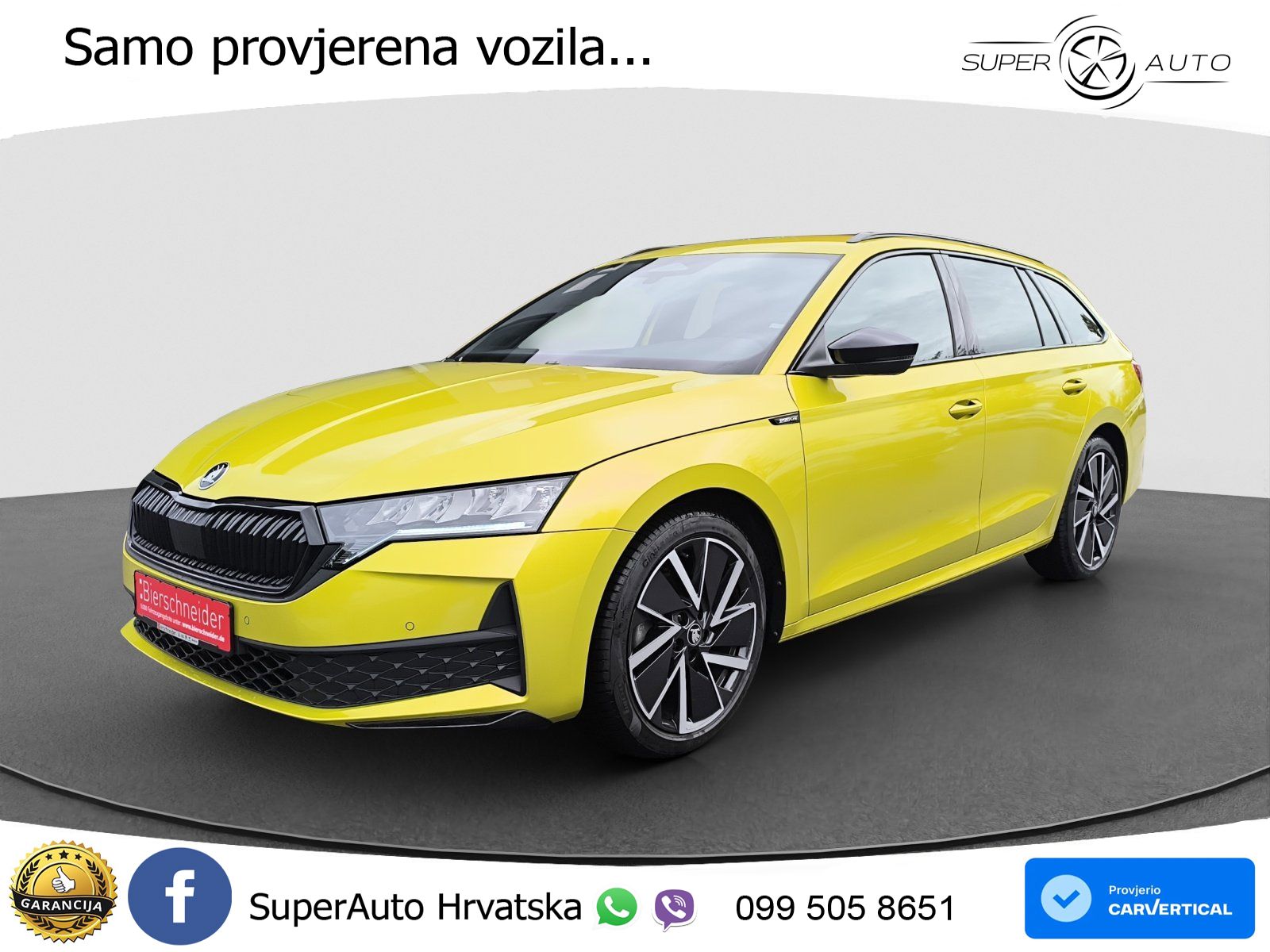 Škoda Octavia Combi 2.0 TDI (150 KS) DSG SportLine