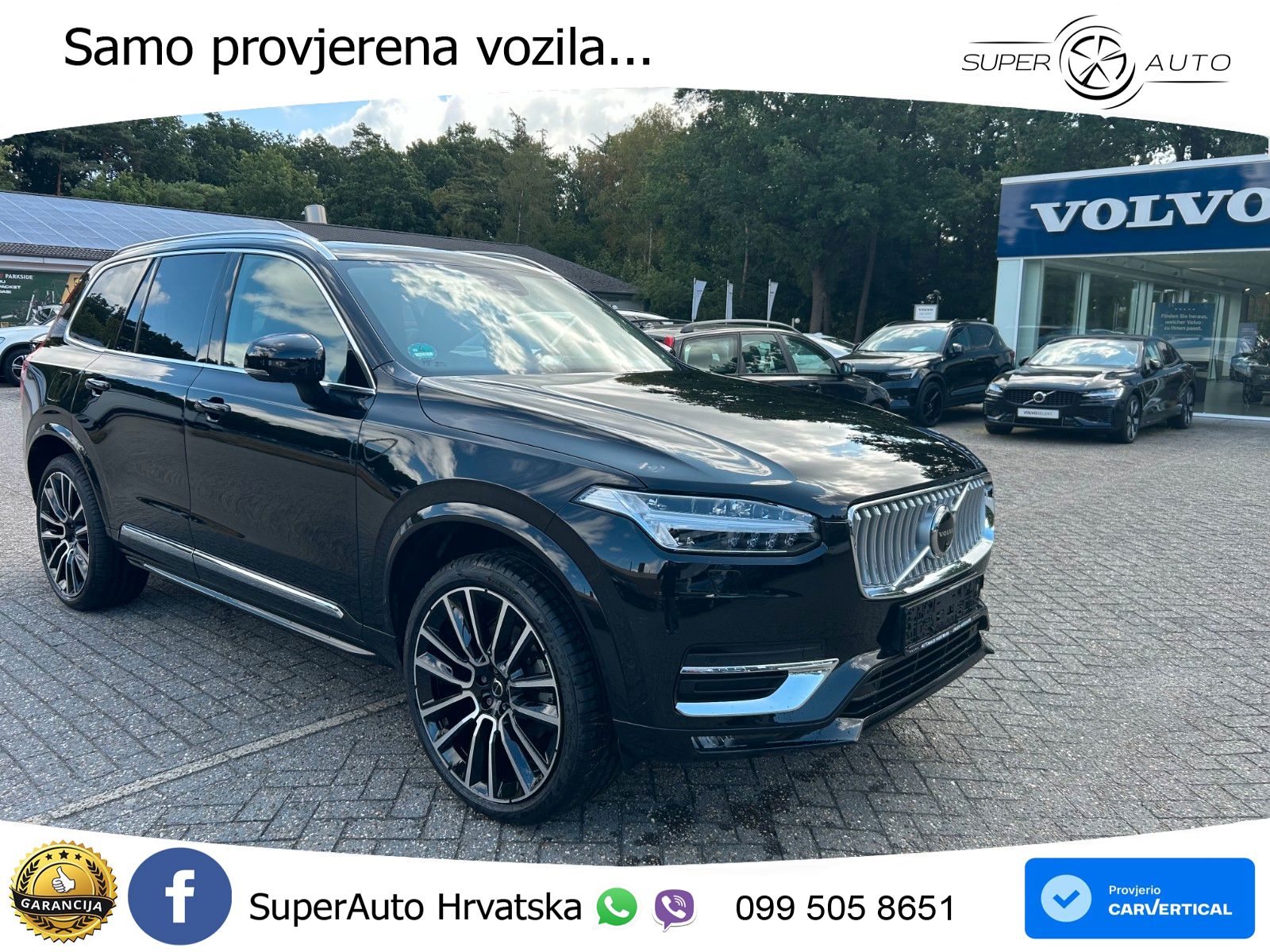 Volvo XC90 2.0 B5 Diesel AWD Automatic ACC+HEAD+4xGR SJED+360+PANO