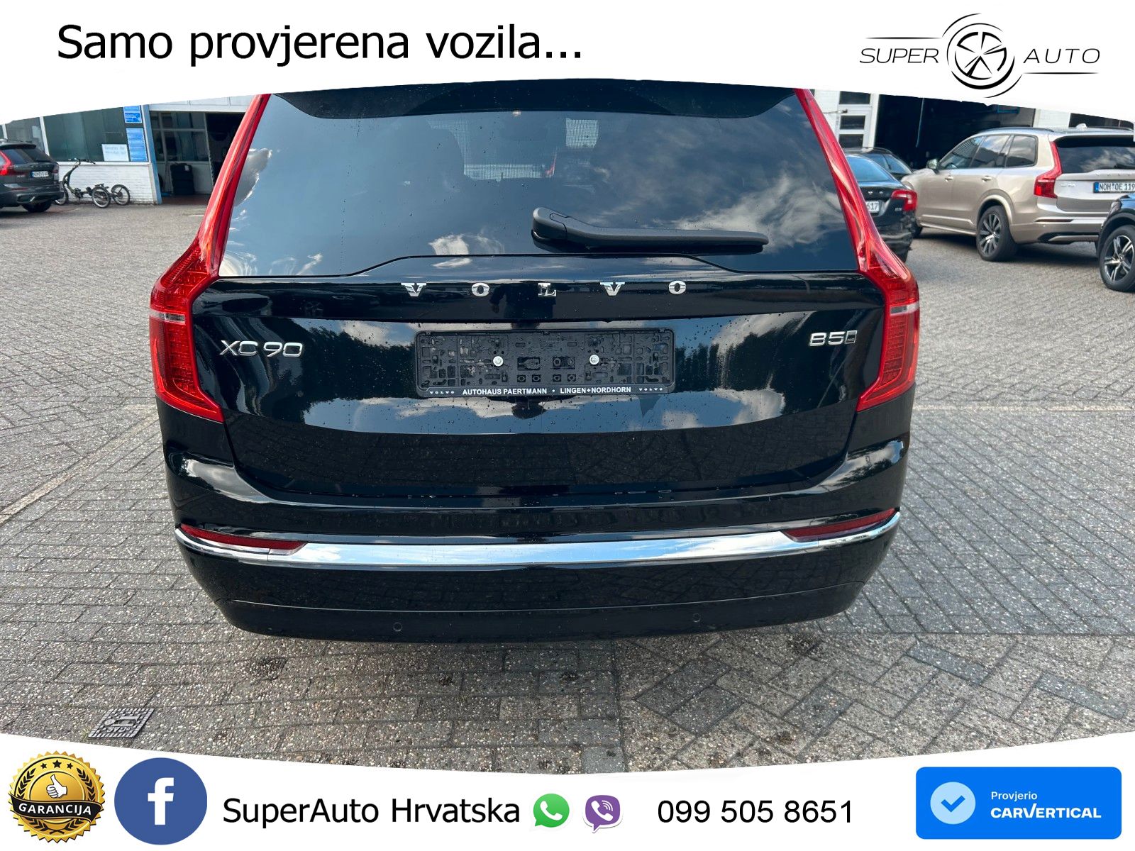 Volvo XC90 2.0 B5 Diesel AWD Automatic ACC+HEAD+4xGR SJED+360+PANO