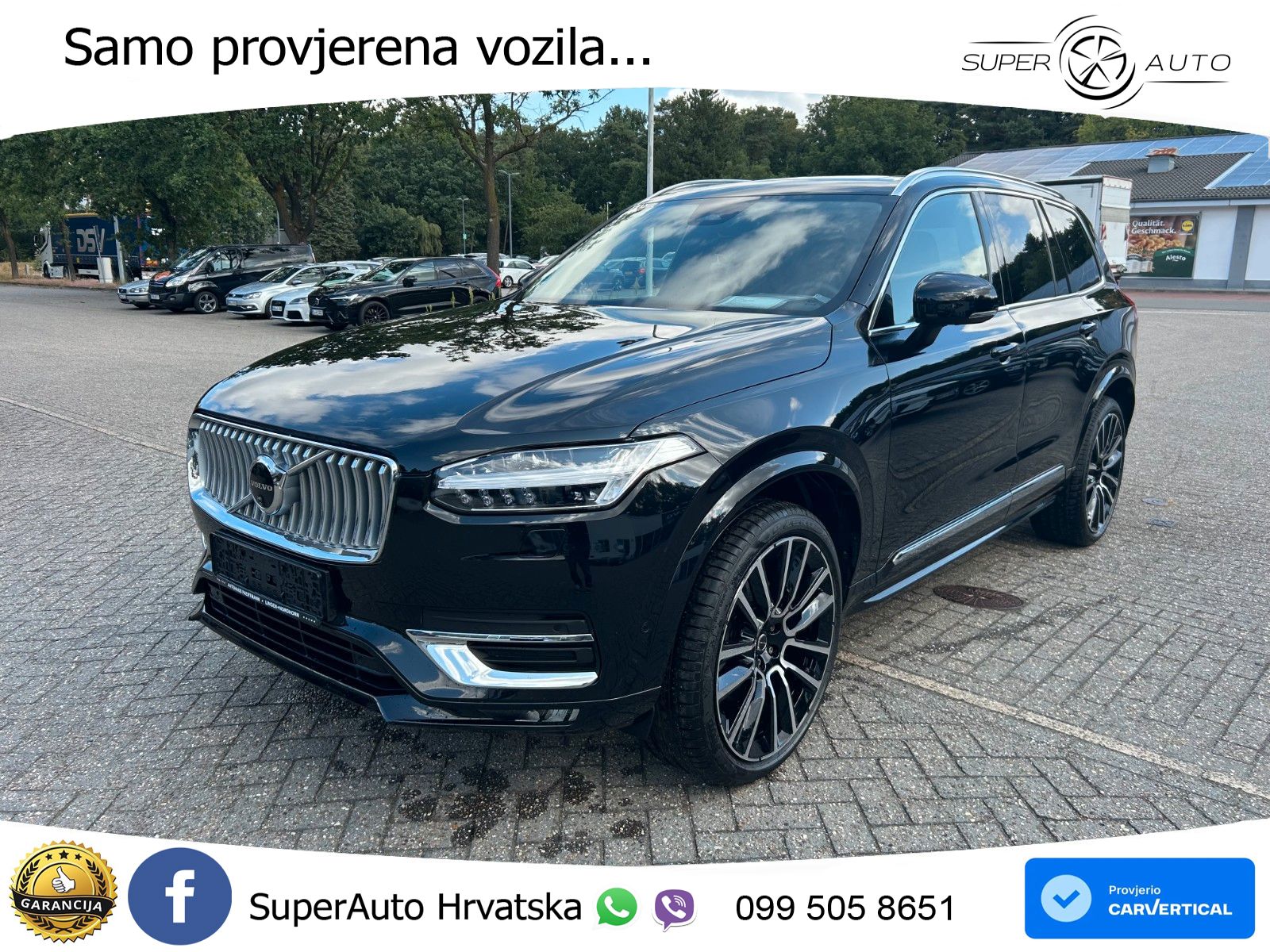 Volvo XC90 2.0 B5 Diesel AWD Automatic ACC+HEAD+4xGR SJED+360+PANO