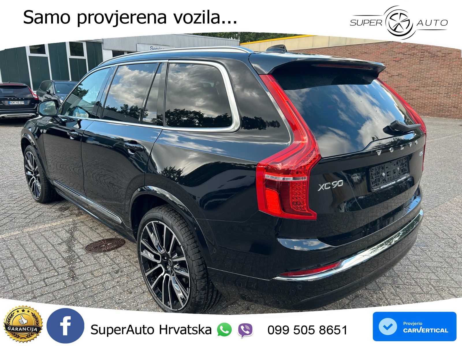 Volvo XC90 2.0 B5 Diesel AWD Automatic ACC+HEAD+4xGR SJED+360+PANO