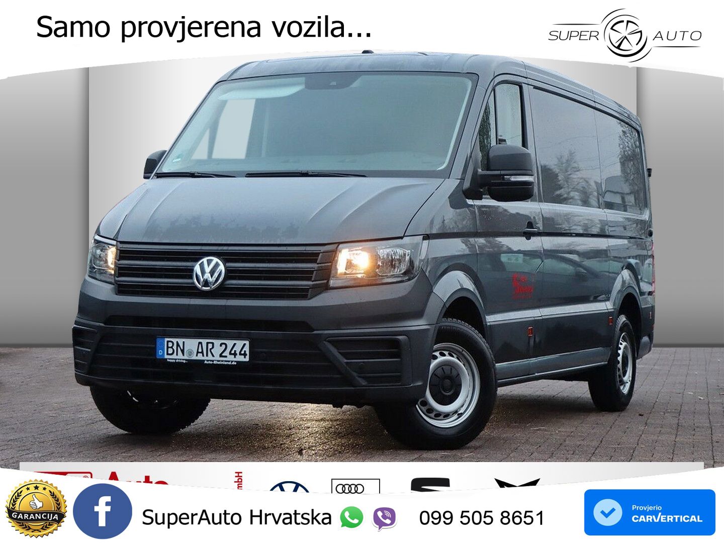 Volkswagen Crafter 35 Kasten MR 2.0 TDI AHK/KLIMA/PDC/SITZH 140 KS