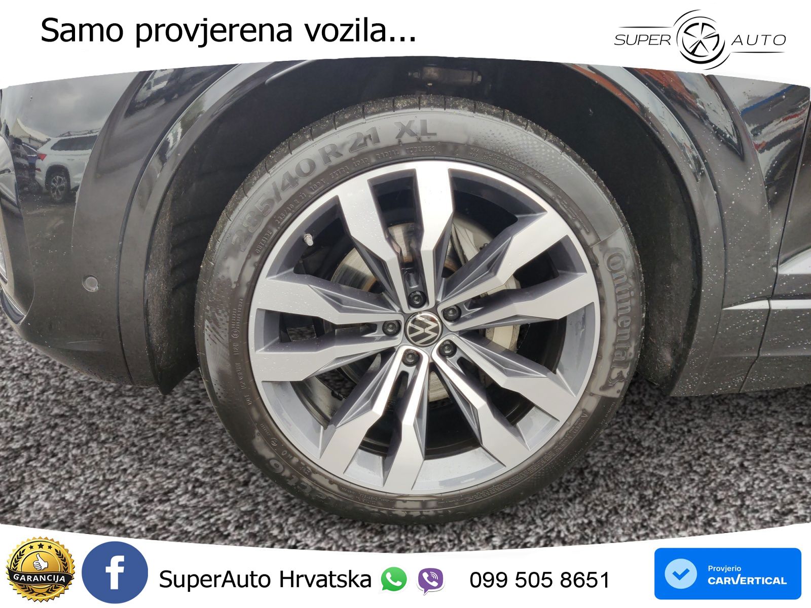 Volkswagen Touareg 3.0 V6 TDI (286 KS) 4MOTION Tiptronic R-Line ZRAČNI+ACC+GR SJED+KAM