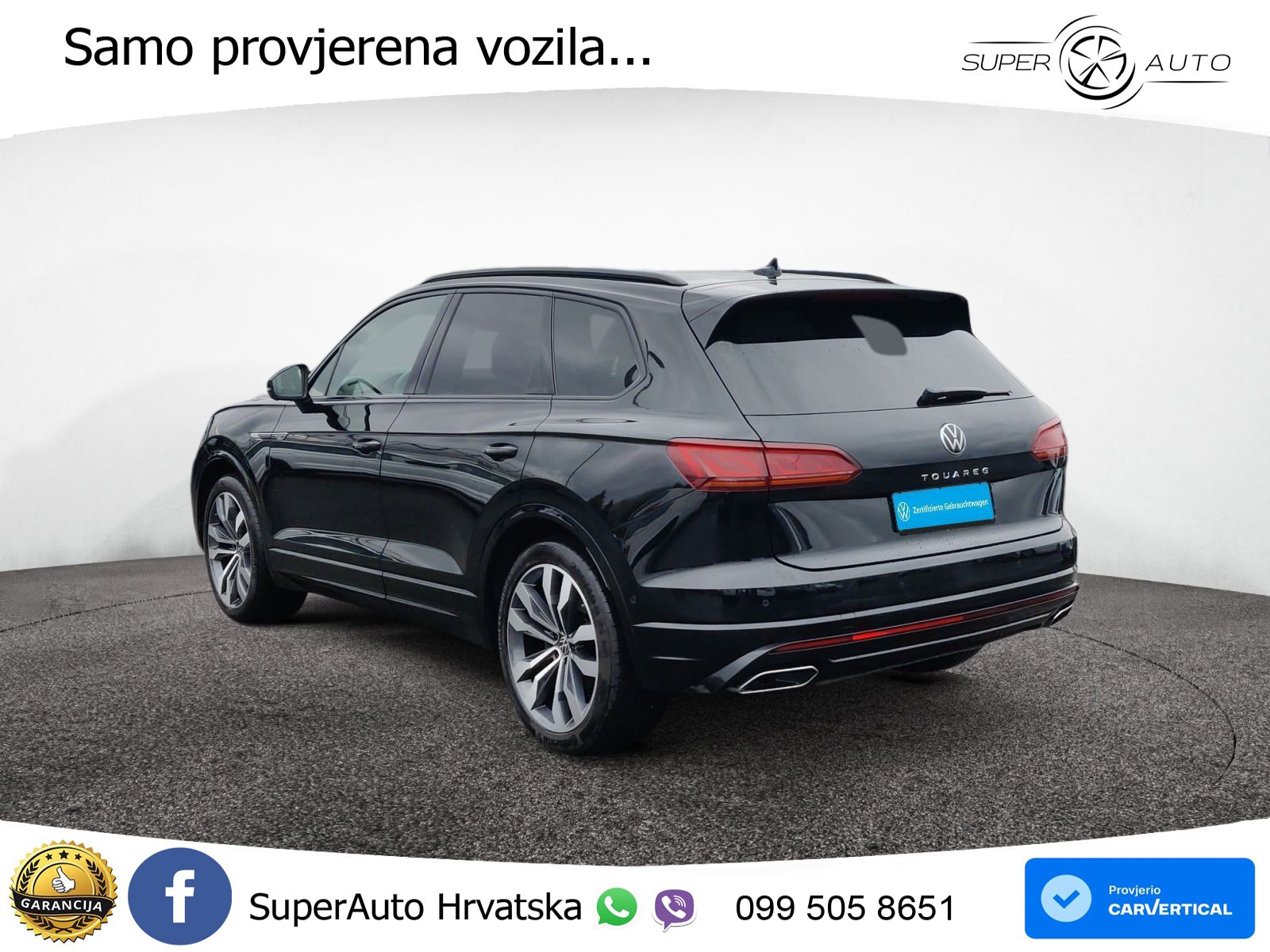 Volkswagen Touareg 3.0 V6 TDI (286 KS) 4MOTION Tiptronic R-Line ZRAČNI+ACC+GR SJED+KAM