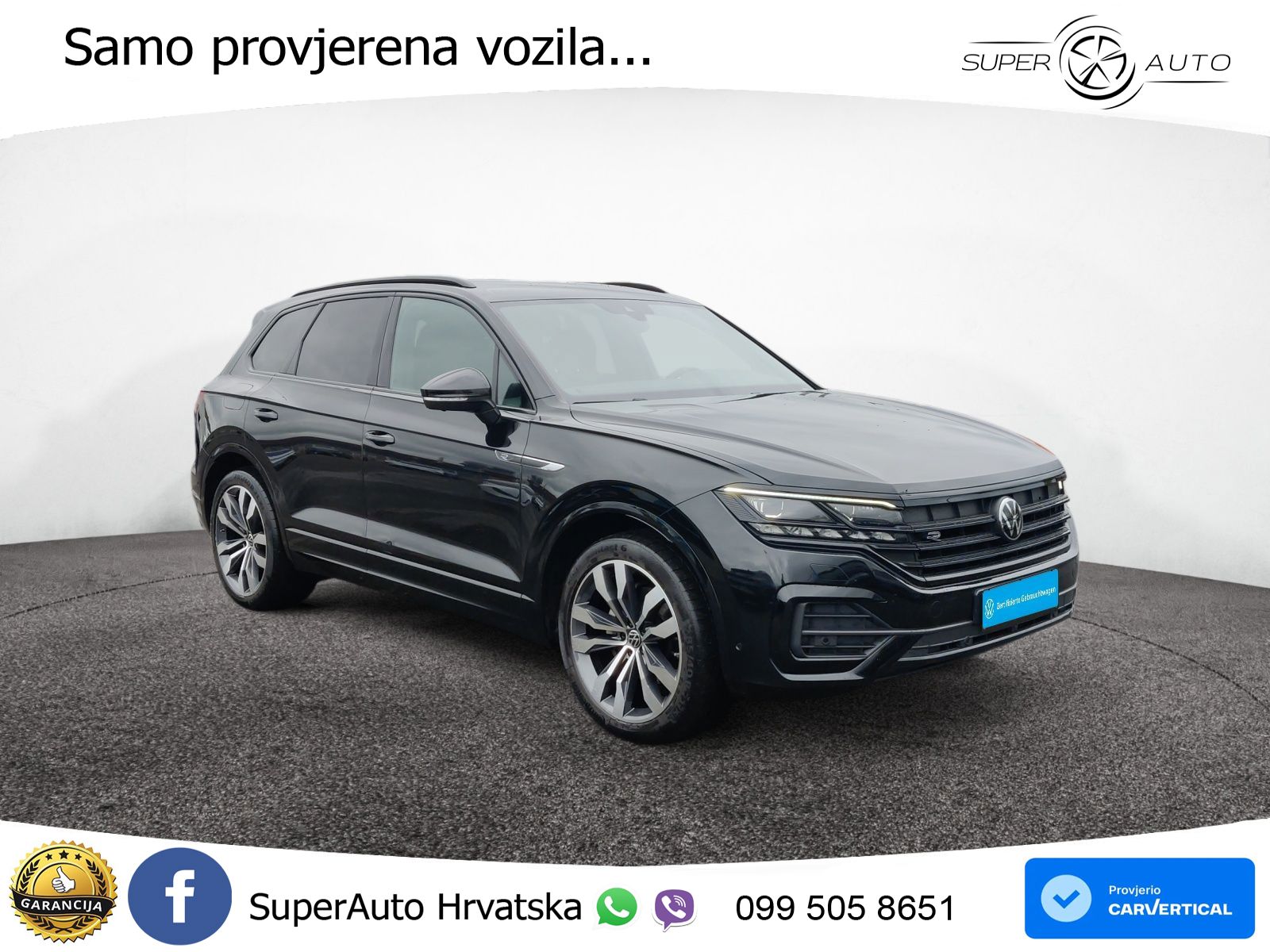 Volkswagen Touareg 3.0 V6 TDI (286 KS) 4MOTION Tiptronic R-Line ZRAČNI+ACC+GR SJED+KAM