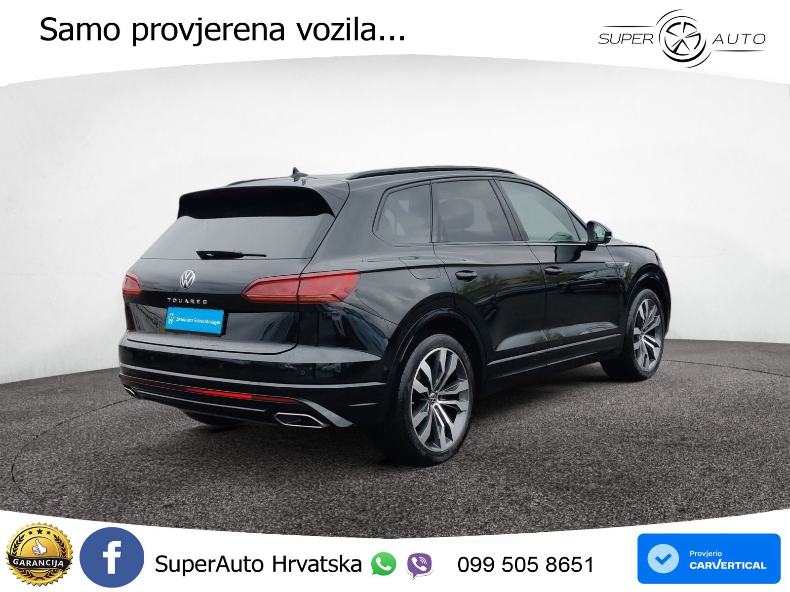 Volkswagen Touareg 3.0 V6 TDI (286 KS) 4MOTION Tiptronic R-Line ZRAČNI+ACC+GR SJED+KAM