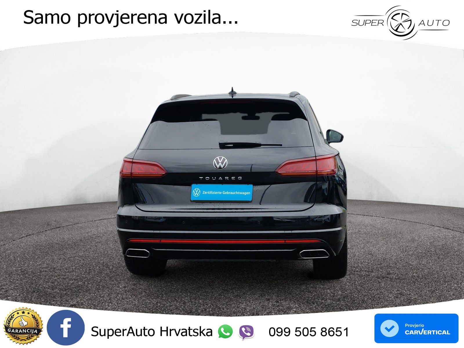 Volkswagen Touareg 3.0 V6 TDI (286 KS) 4MOTION Tiptronic R-Line ZRAČNI+ACC+GR SJED+KAM