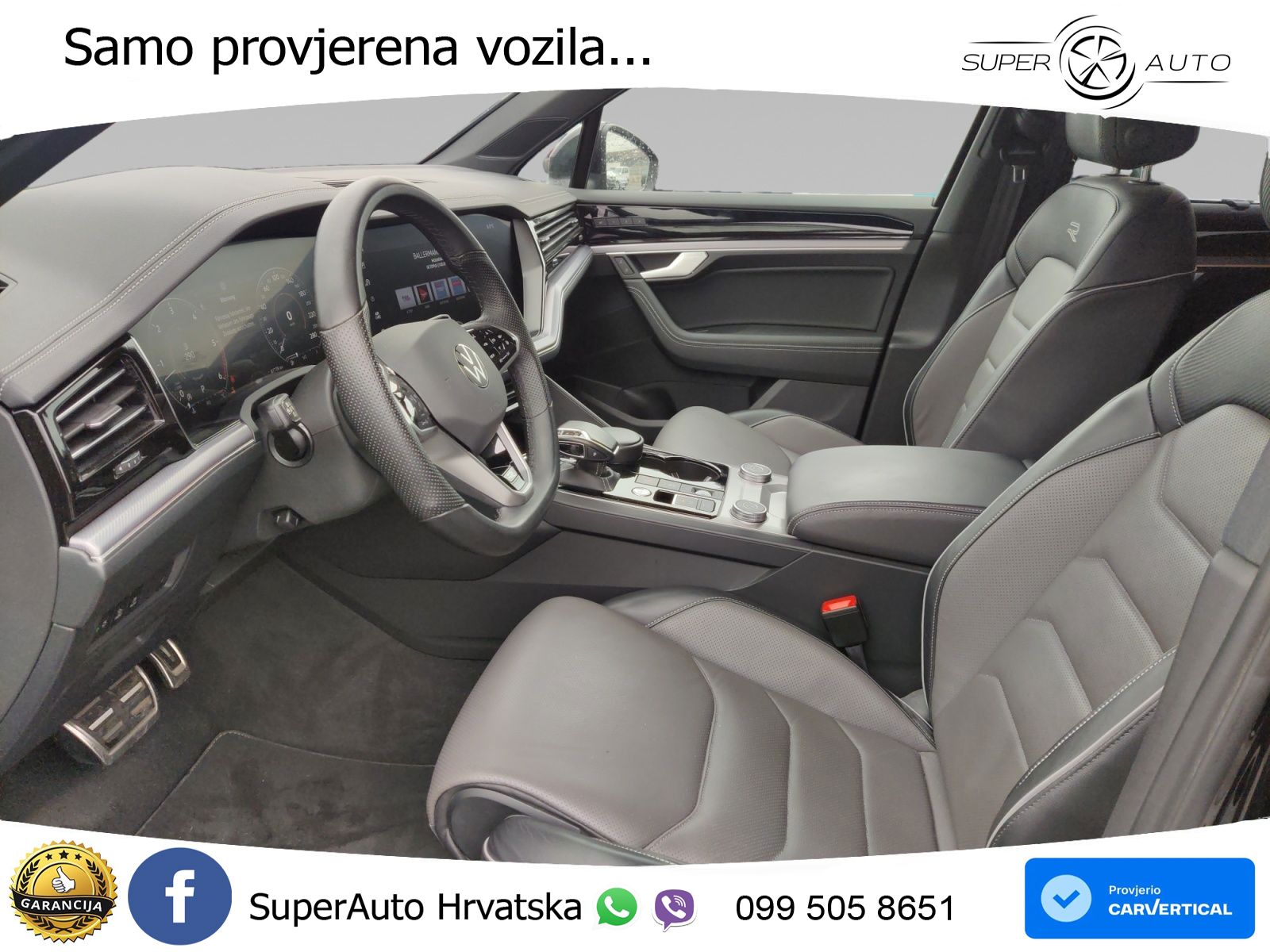 Volkswagen Touareg 3.0 V6 TDI (286 KS) 4MOTION Tiptronic R-Line ZRAČNI+ACC+GR SJED+KAM
