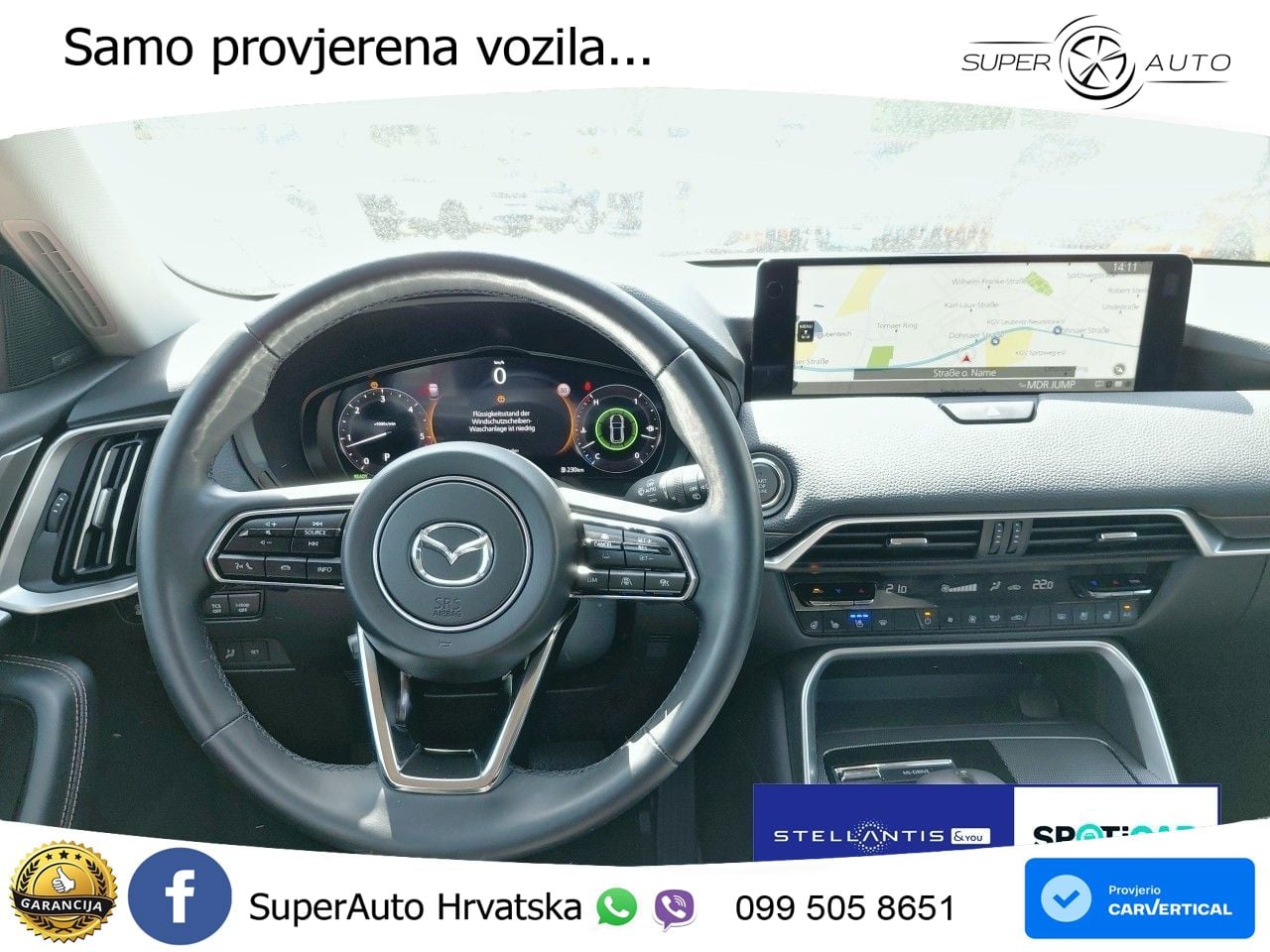 Mazda CX-60 3.3 e-Skyactiv D (254 KS) AWD Automatic LED+GR SJED+ACC