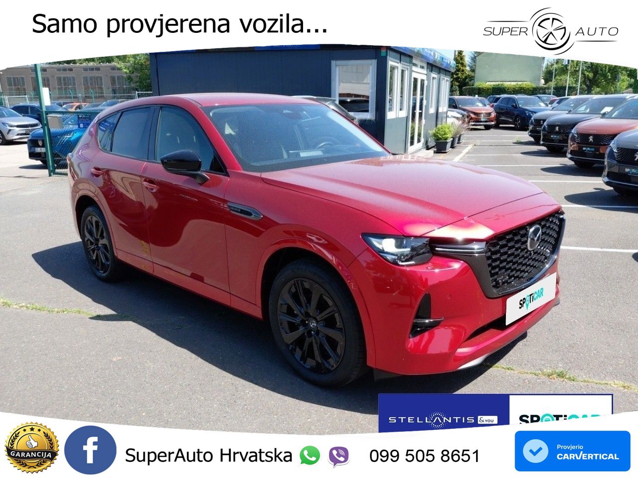 Mazda CX-60 3.3 e-Skyactiv D (254 KS) AWD Automatic LED+GR SJED+ACC