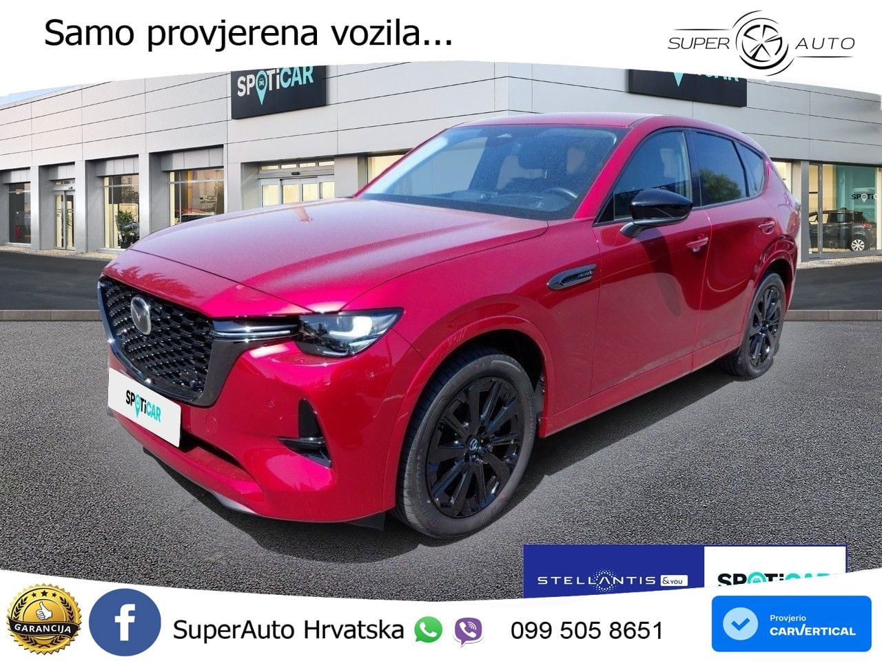 Mazda CX-60 3.3 e-Skyactiv D (254 KS) AWD Automatic LED+GR SJED+ACC