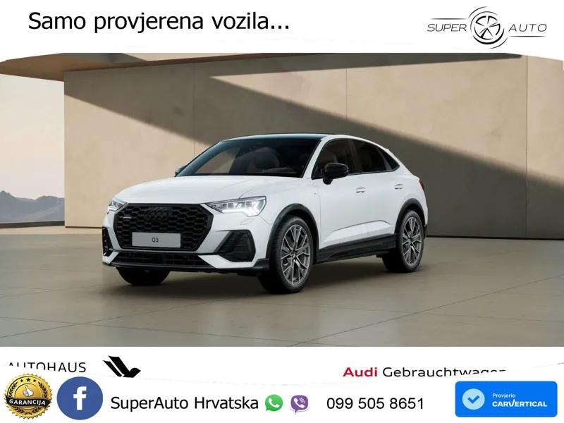 Audi Q3 II Sportback 45 TFSI (245 KS) quattro S tronic S line