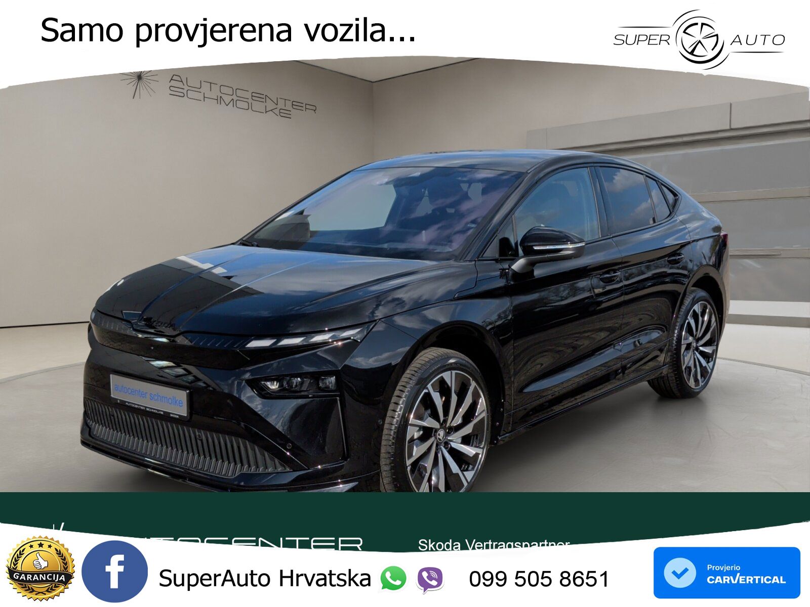 Škoda Enyaq Coupe iV 85 82 kWh (286 KS) SportLine MATRIX+GR SJED+KAM