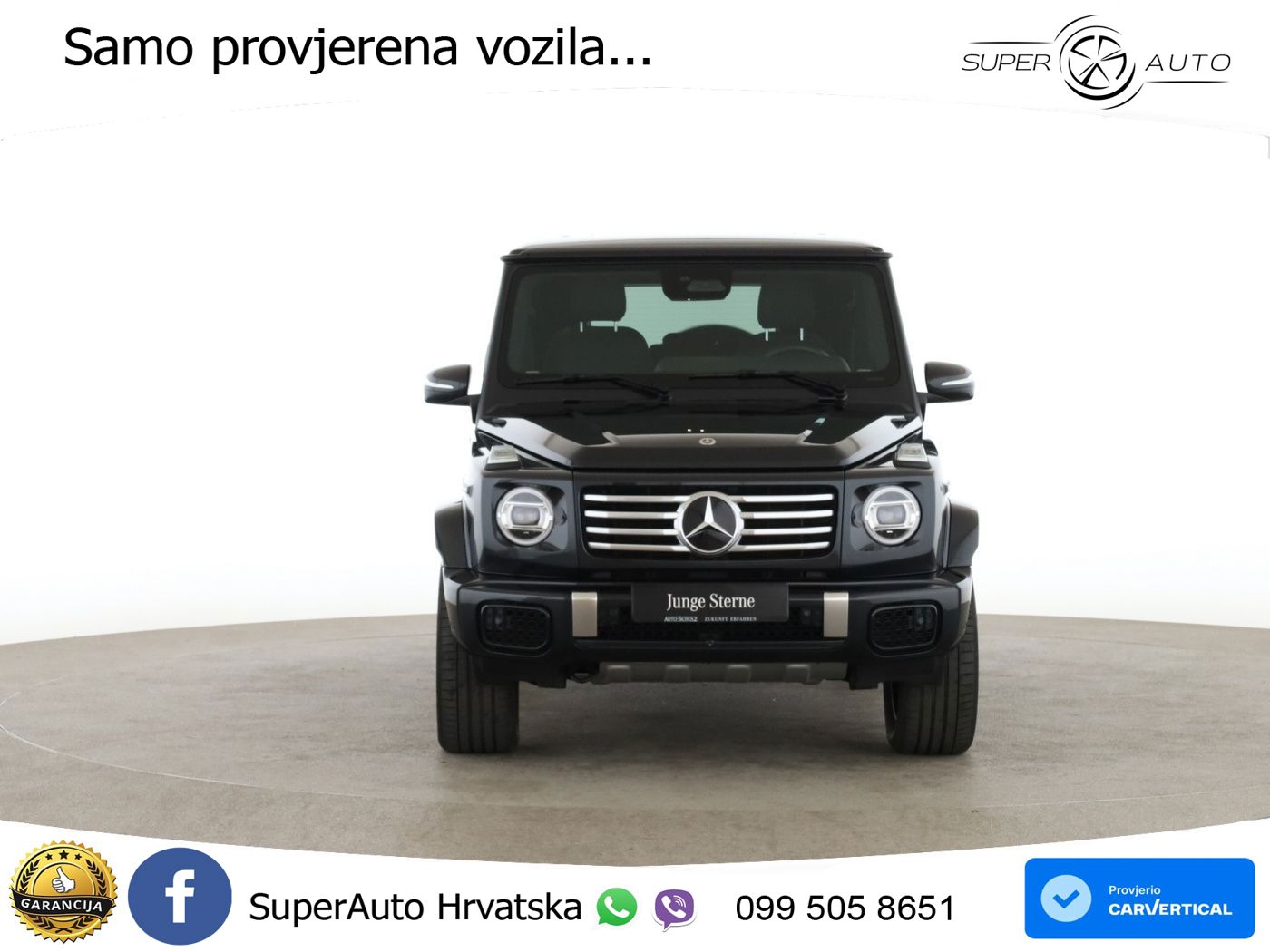 Mercedes G 450d Long (367 KS) 4MATIC 9G-TRONIC Exclusive LED+GR SJED+ACC