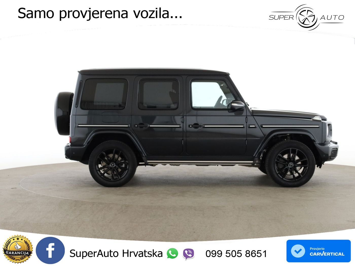Mercedes G 450d Long (367 KS) 4MATIC 9G-TRONIC Exclusive LED+GR SJED+ACC