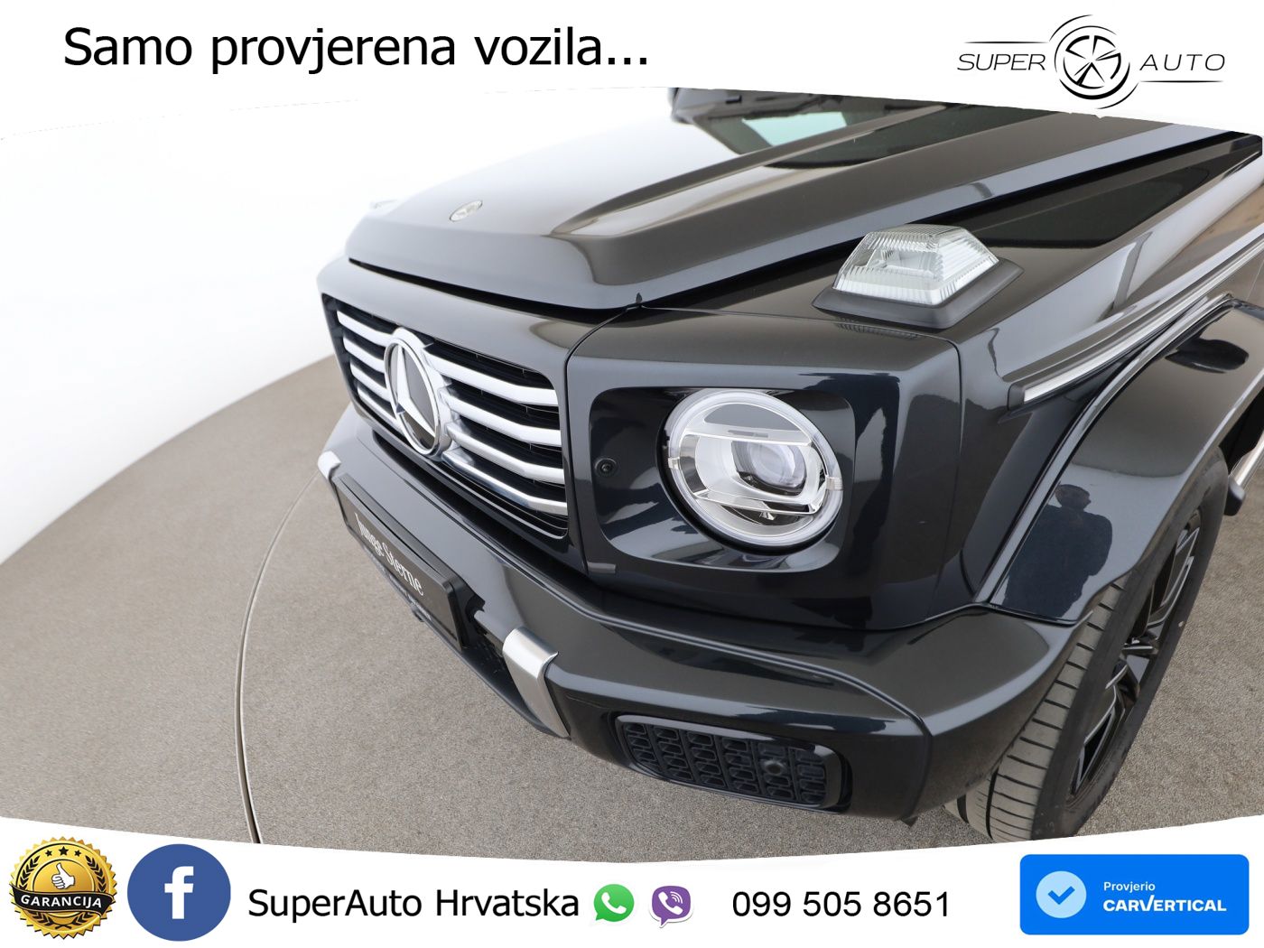 Mercedes G 450d Long (367 KS) 4MATIC 9G-TRONIC Exclusive LED+GR SJED+ACC
