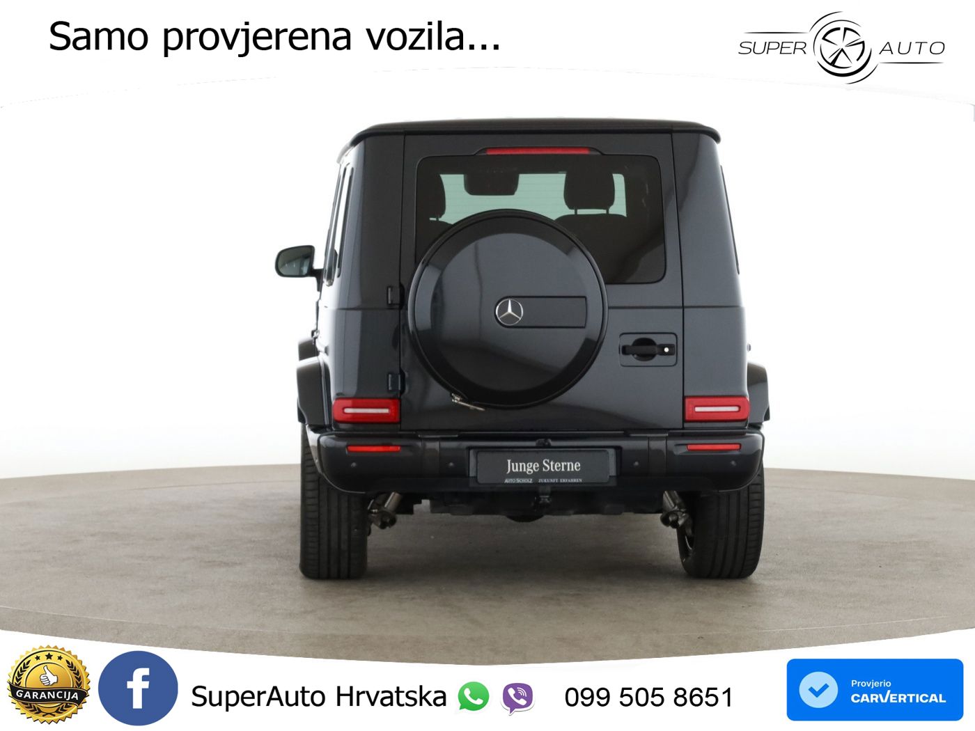 Mercedes G 450d Long (367 KS) 4MATIC 9G-TRONIC Exclusive LED+GR SJED+ACC