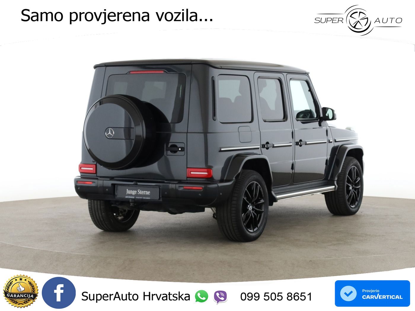 Mercedes G 450d Long (367 KS) 4MATIC 9G-TRONIC Exclusive LED+GR SJED+ACC