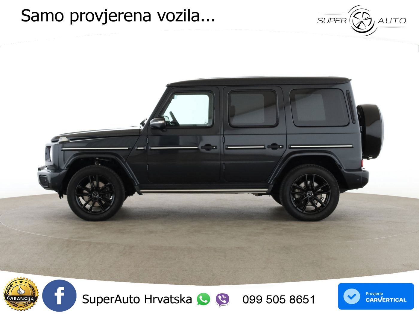 Mercedes G 450d Long (367 KS) 4MATIC 9G-TRONIC Exclusive LED+GR SJED+ACC