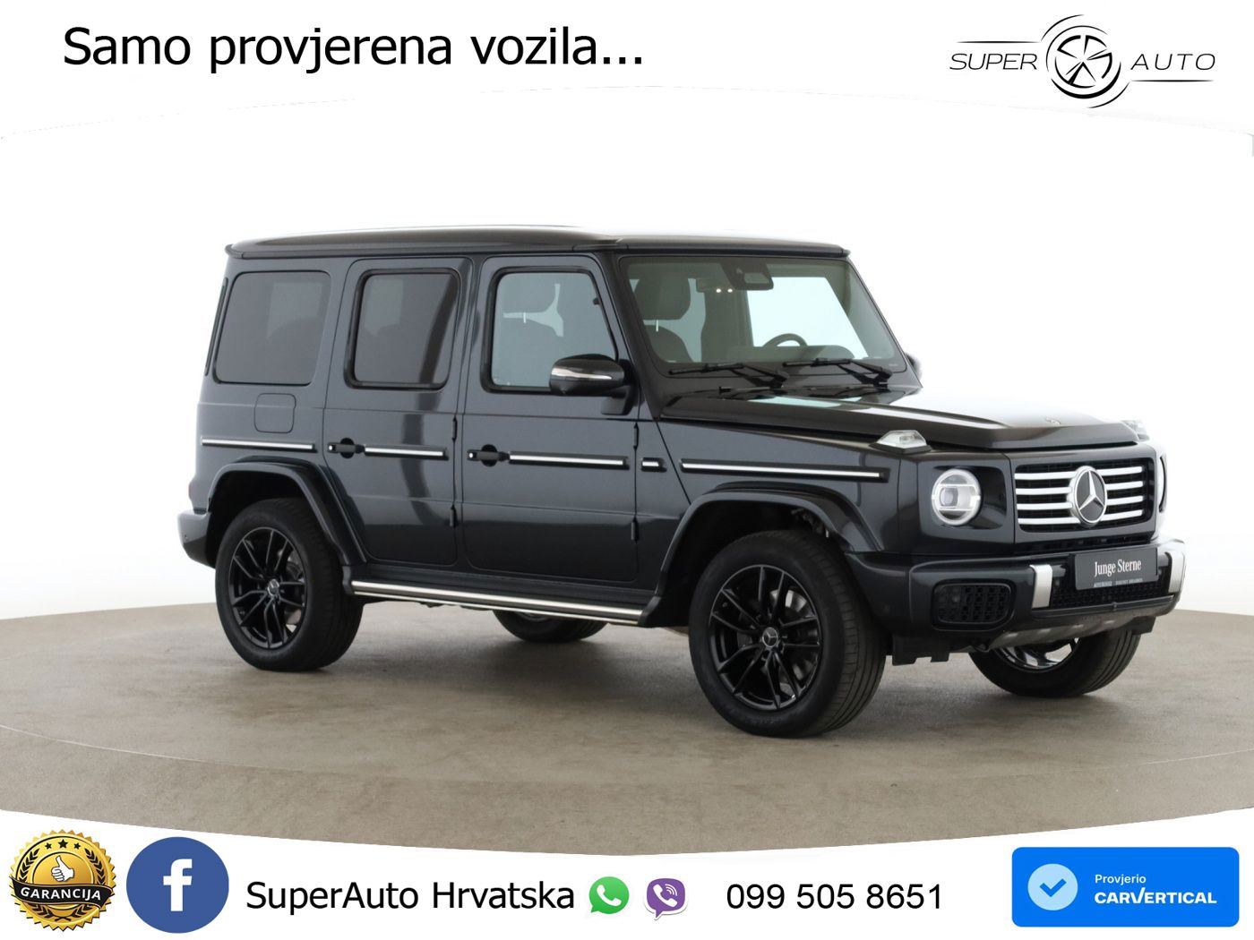 Mercedes G 450d Long (367 KS) 4MATIC 9G-TRONIC Exclusive LED+GR SJED+ACC