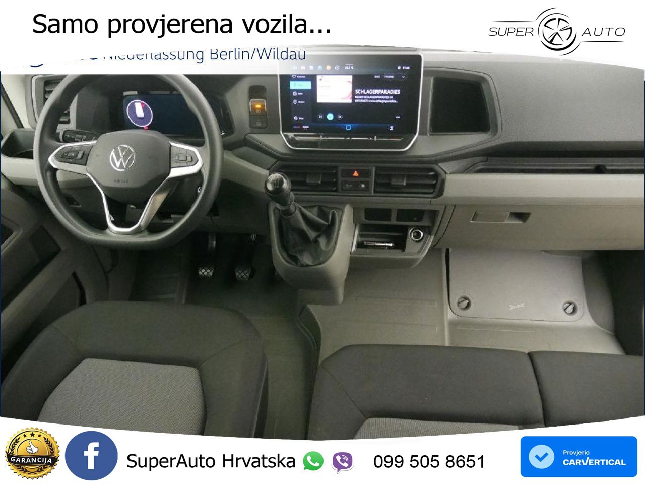 Volkswagen Crafter Kasten Lang Vorb AHK DAB GJR RFK Klima 140 KS