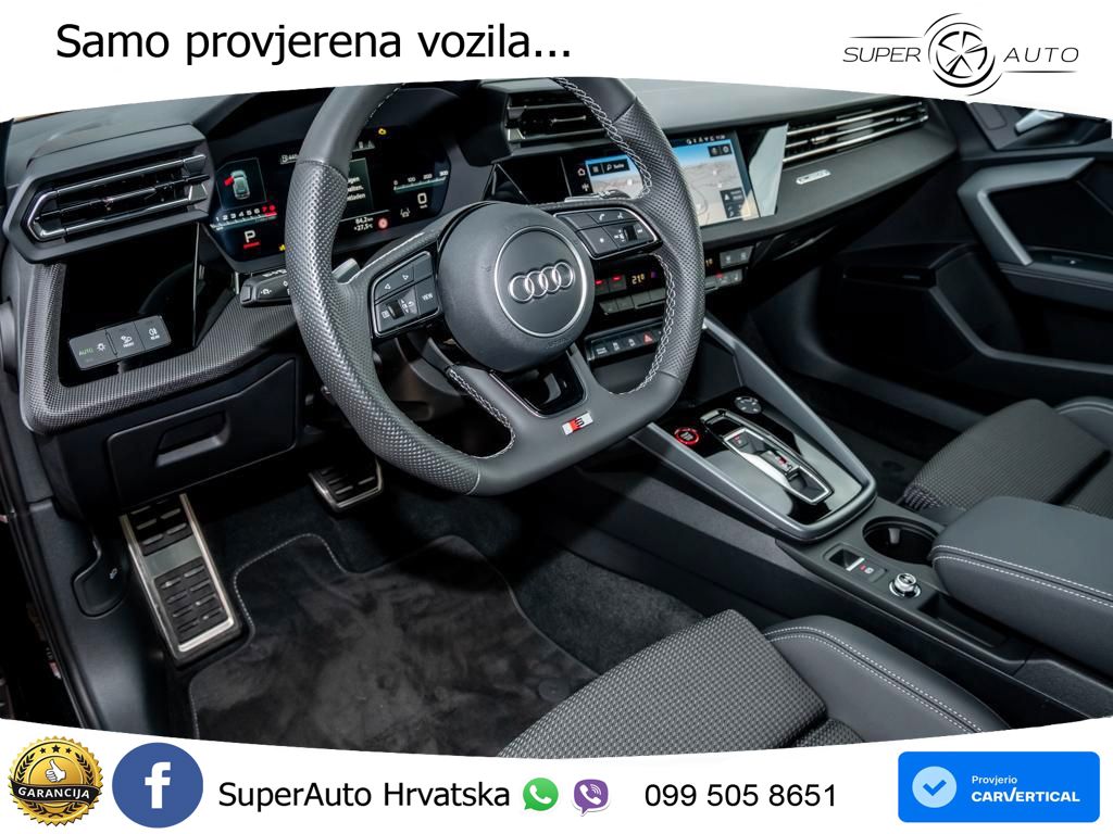 Audi S3 2.0 TFSI (333 KS) quattro S tronic LED+GR SJED+ACC