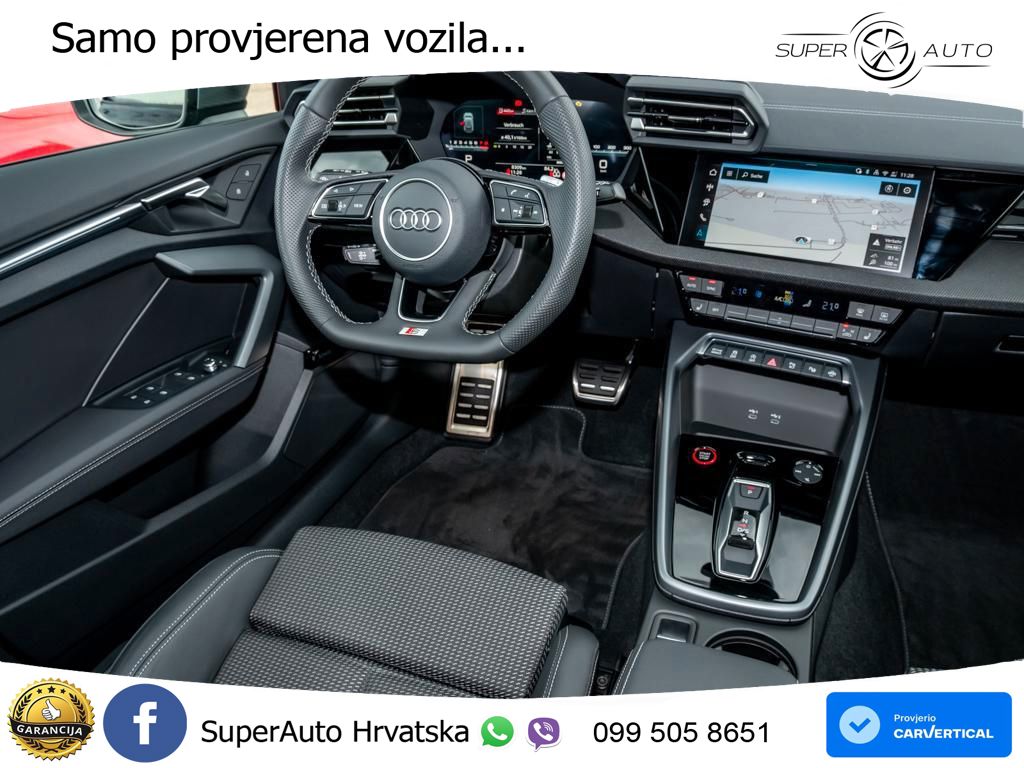 Audi S3 2.0 TFSI (333 KS) quattro S tronic LED+GR SJED+ACC