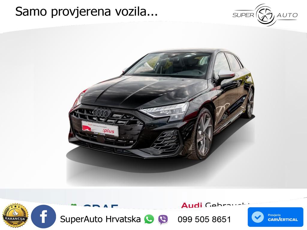 Audi S3 2.0 TFSI (333 KS) quattro S tronic LED+GR SJED+ACC