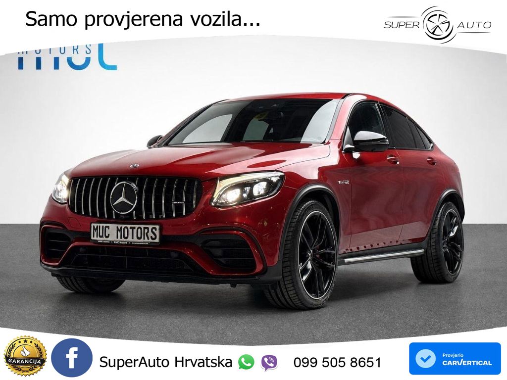 Mercedes GLC Coupe AMG 63 S (510 KS) 4MATIC+ MCT ACC+HEAD+GR SJED+360+PANO