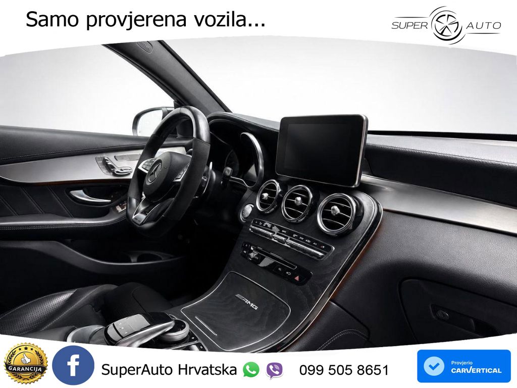 Mercedes GLC Coupe AMG 63 S (510 KS) 4MATIC+ MCT ACC+HEAD+GR SJED+360+PANO