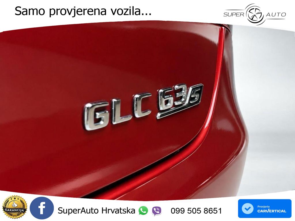 Mercedes GLC Coupe AMG 63 S (510 KS) 4MATIC+ MCT ACC+HEAD+GR SJED+360+PANO
