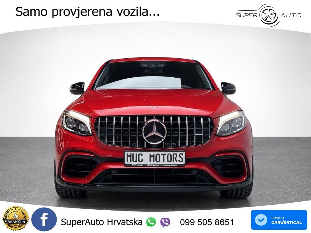 Mercedes GLC Coupe AMG 63 S (510 KS) 4MATIC+ MCT ACC+HEAD+GR SJED+360+PANO