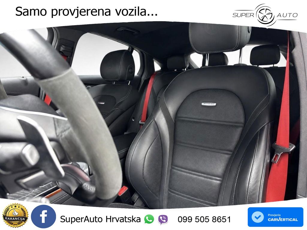 Mercedes GLC Coupe AMG 63 S (510 KS) 4MATIC+ MCT ACC+HEAD+GR SJED+360+PANO