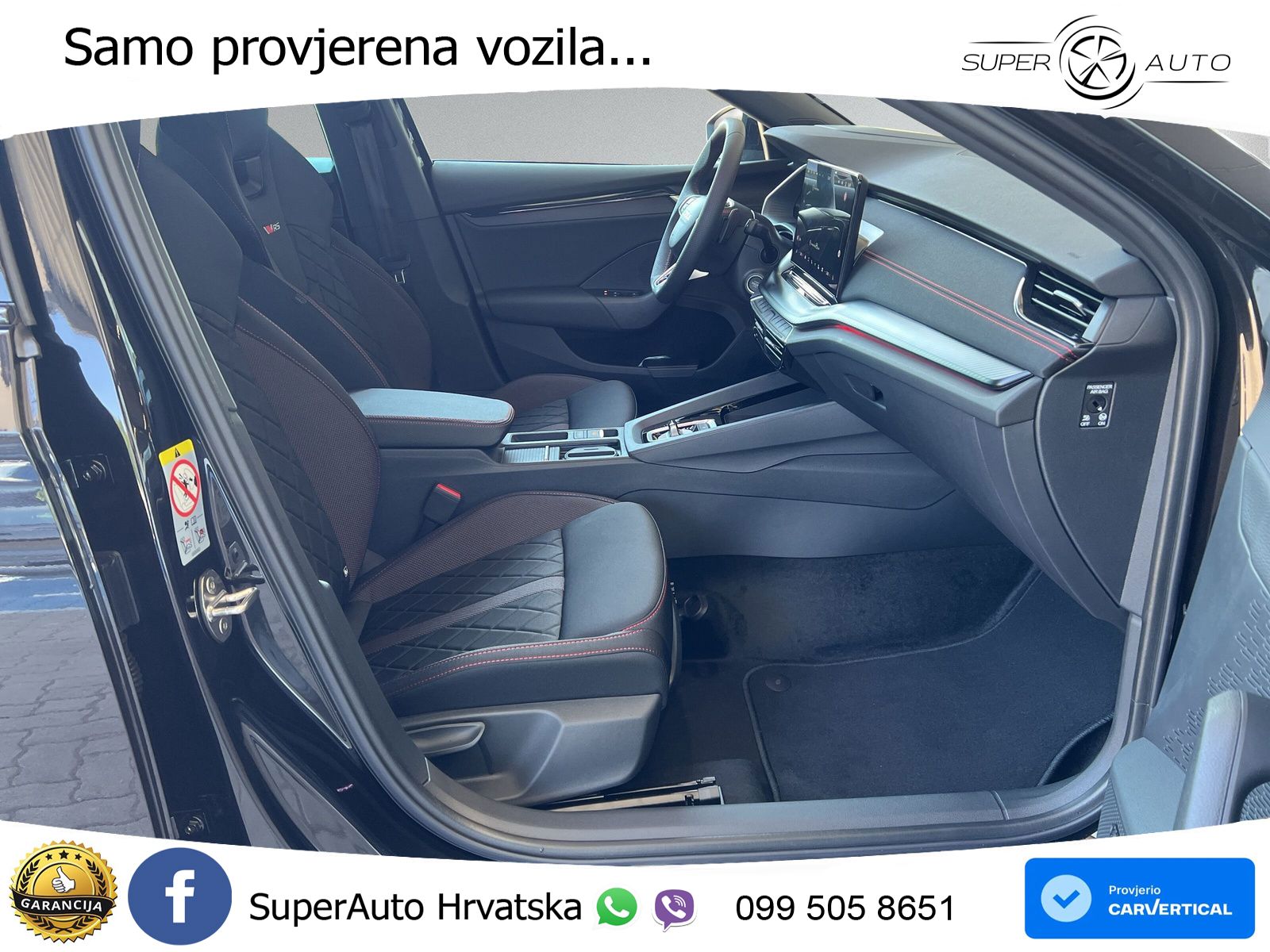 Škoda Octavia Combi RS 2.0 TSI (265 KS) DSG LED+GR SJED+ACC