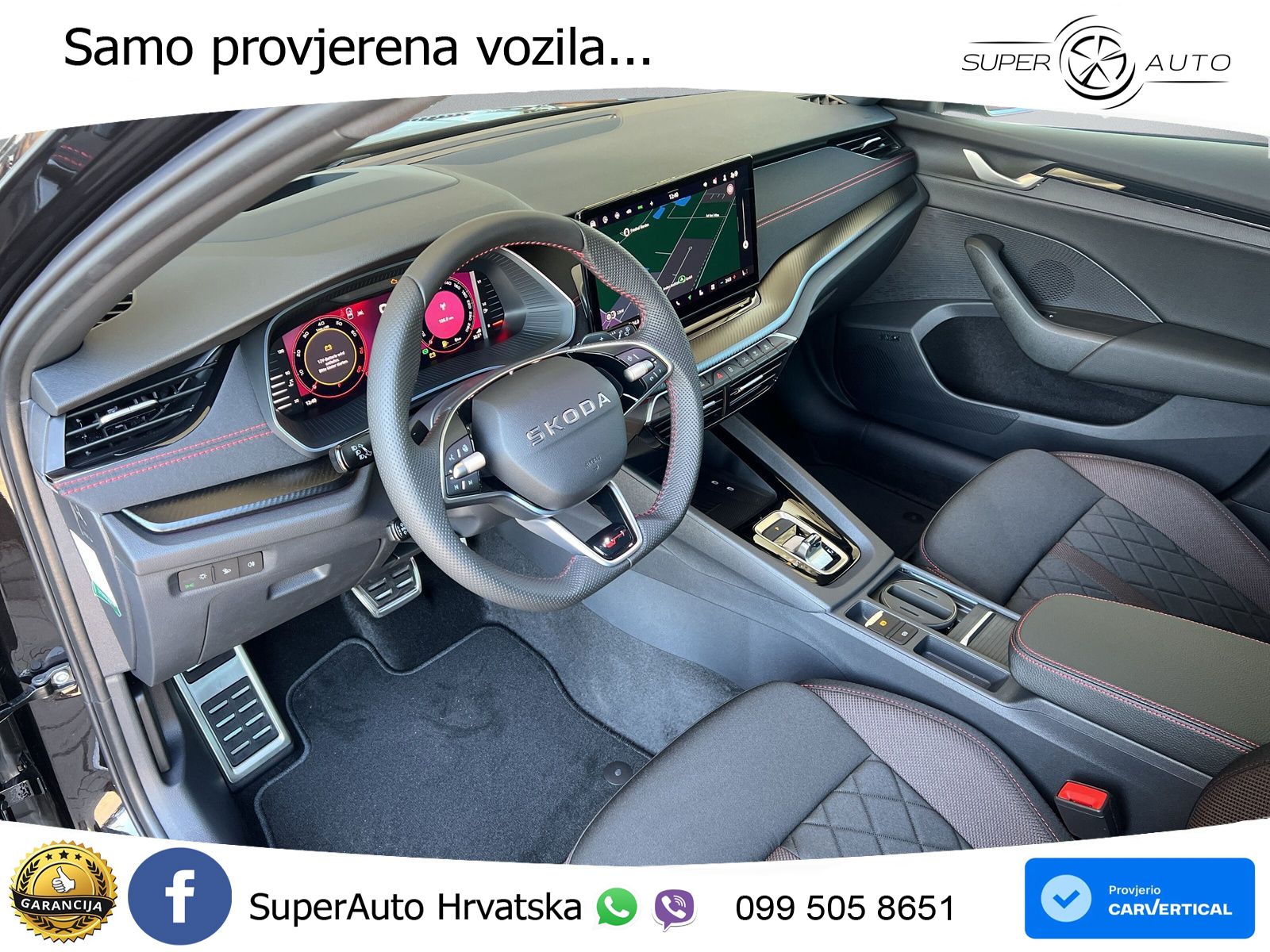 Škoda Octavia Combi RS 2.0 TSI (265 KS) DSG LED+GR SJED+ACC