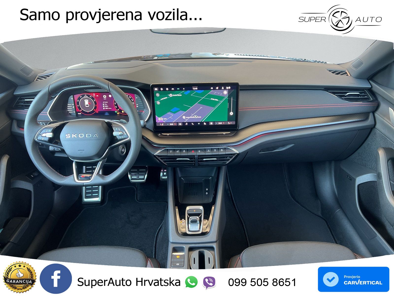 Škoda Octavia Combi RS 2.0 TSI (265 KS) DSG LED+GR SJED+ACC