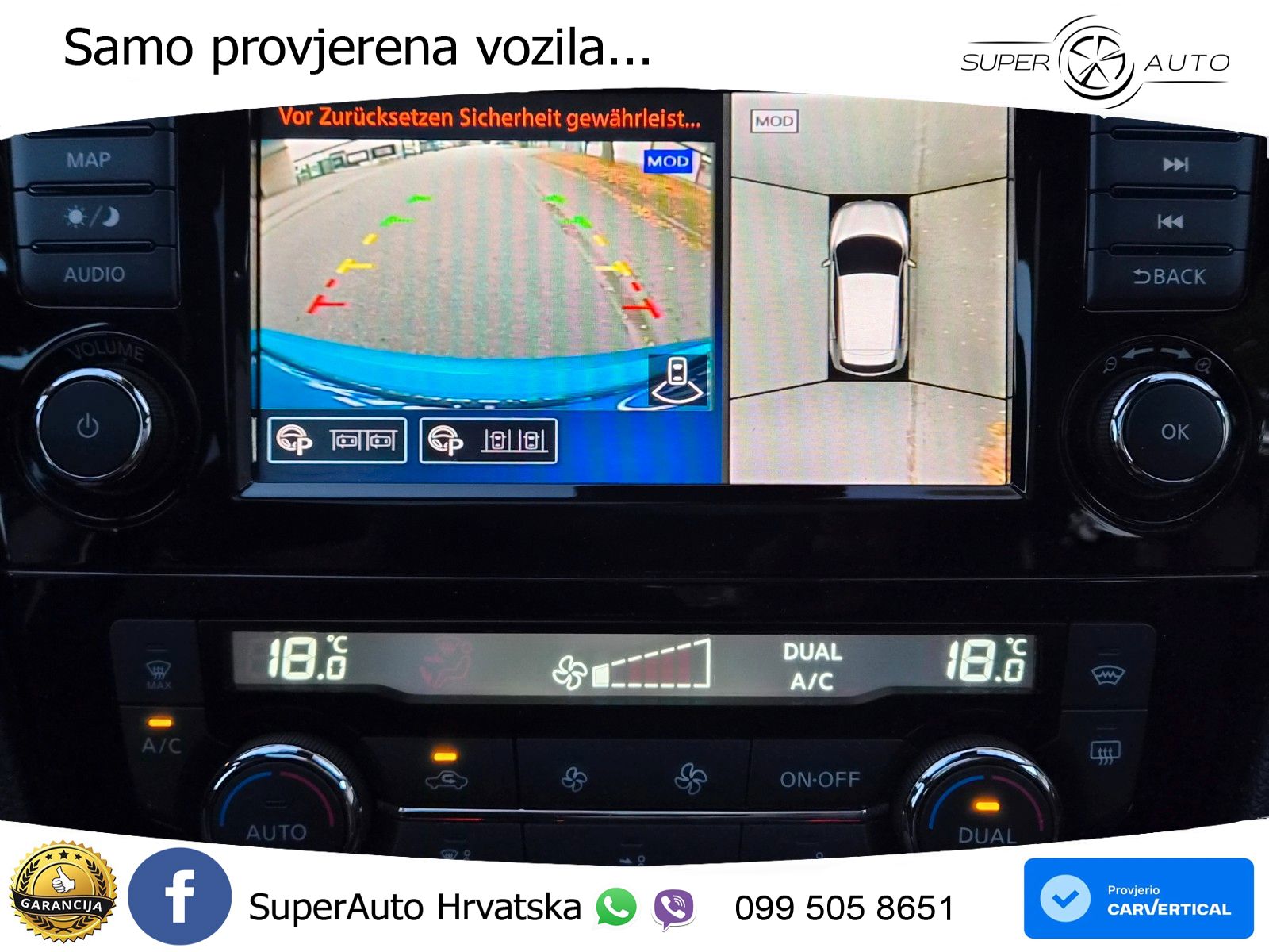 Nissan Qashqai 1.7 dCi (150 KS) 4x4 Xtronic Tekna ACC+GR SJED+360+PANO