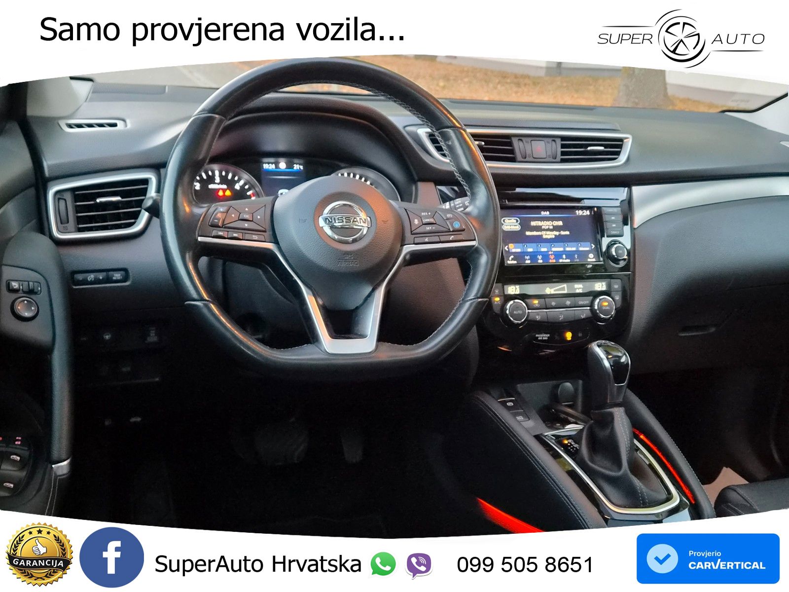 Nissan Qashqai 1.7 dCi (150 KS) 4x4 Xtronic Tekna ACC+GR SJED+360+PANO