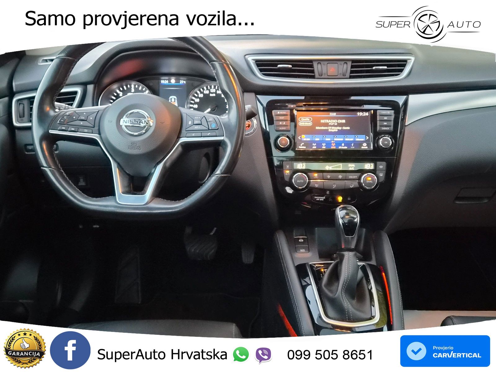 Nissan Qashqai 1.7 dCi (150 KS) 4x4 Xtronic Tekna ACC+GR SJED+360+PANO