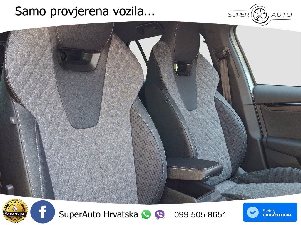 Škoda Octavia Combi 1.5 TSI (150 KS) DSG SportLine MATRIX+GR SJED+KAM