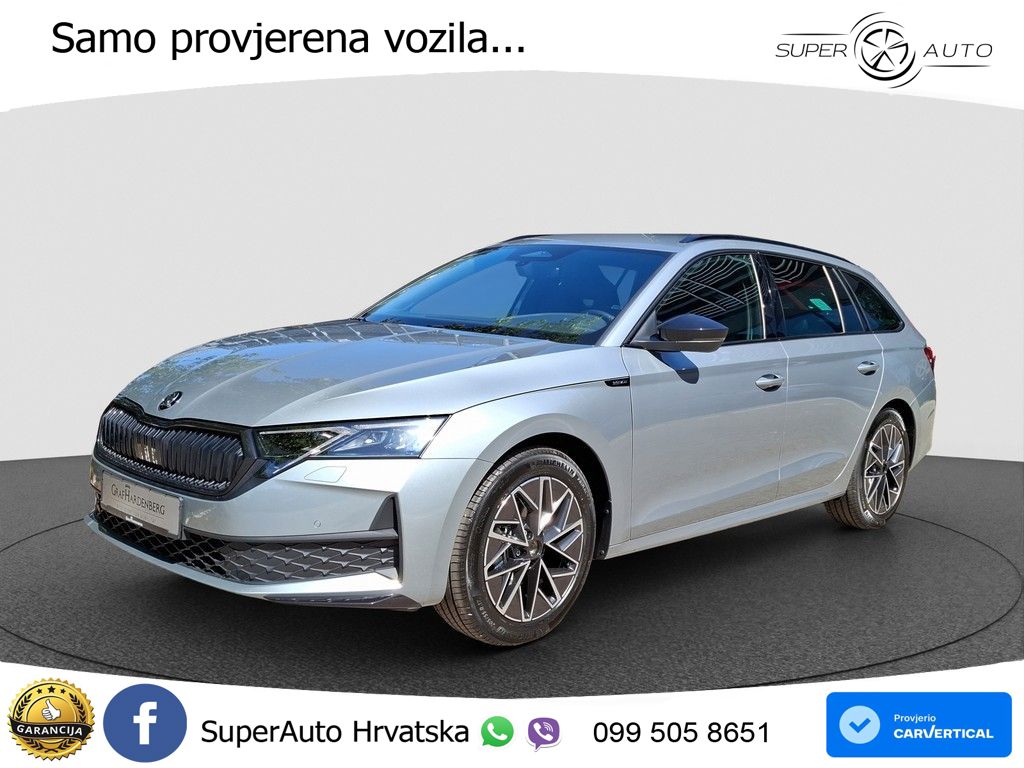 Škoda Octavia Combi 1.5 TSI (150 KS) DSG SportLine MATRIX+GR SJED+KAM